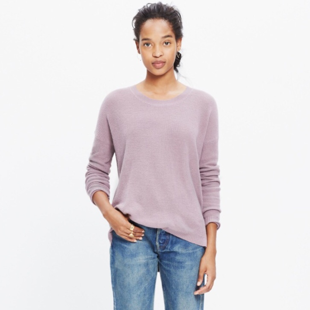 Lavender Madewell sweater